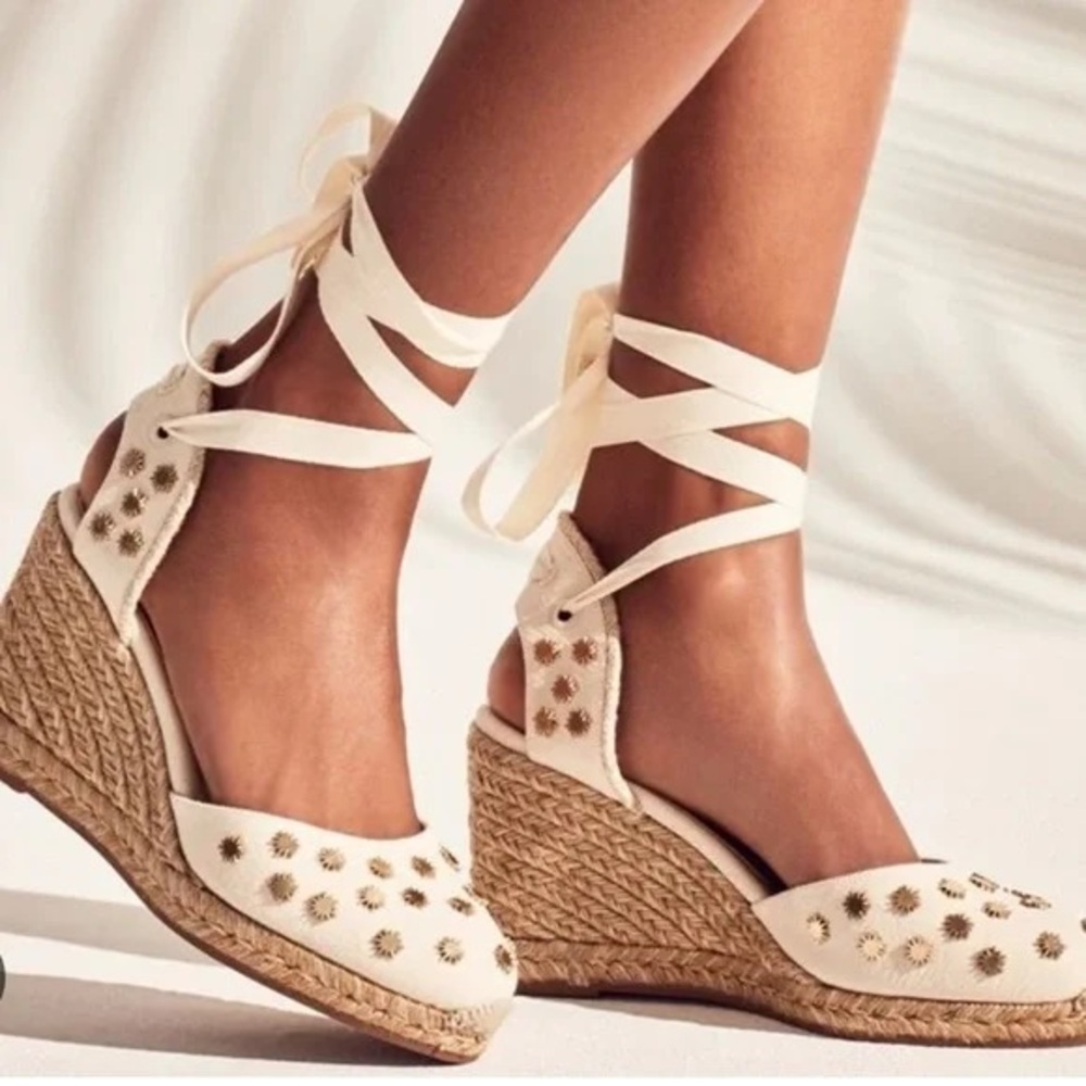 Stuart Weitzman Espadrille Wedges